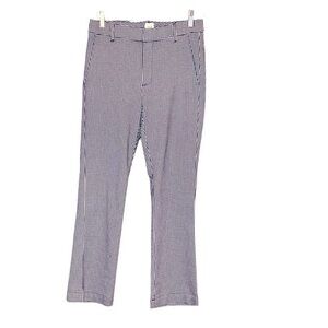 Gap High Rise Kick Fit Houndstooth Bistro Print Ponte Knit Pants